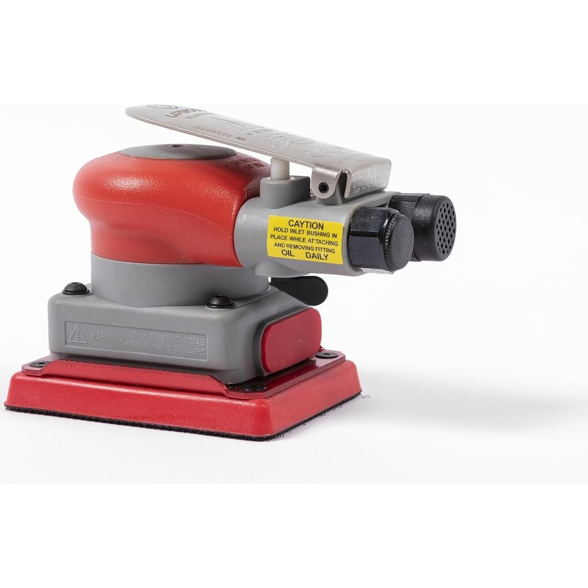 Lijadora orbital neumática UPWOOD 3x4" 10000 RPM con 12 lijas