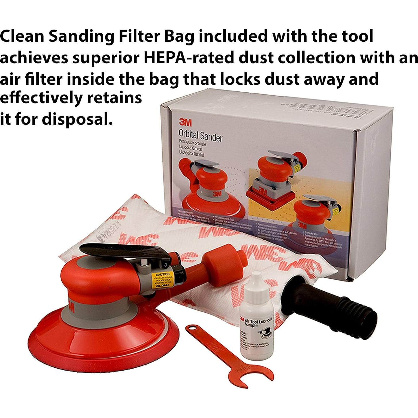 Lijadora Orbital Aleatoria 3M 20208 15.24 cm 0.79 cm Órbita