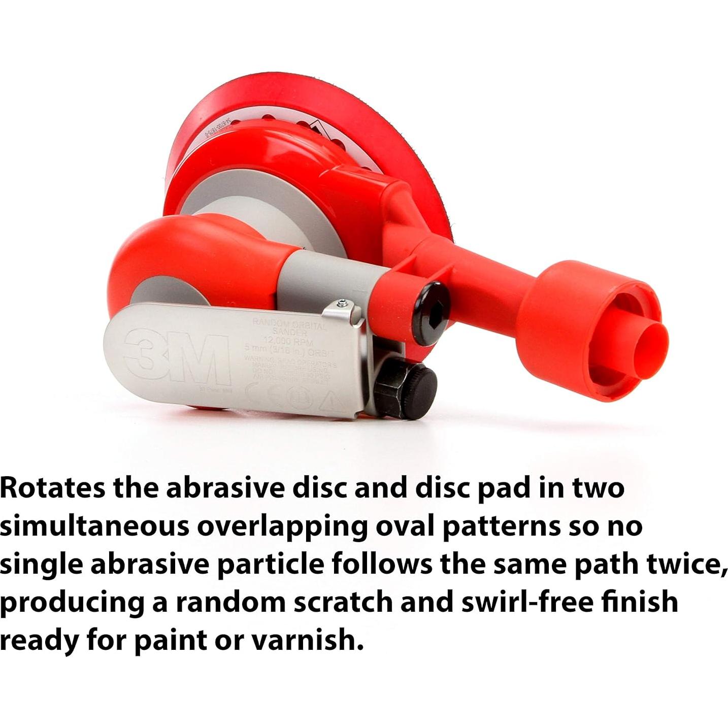 Lijadora Orbital Aleatoria 3M 20208 15.24 cm 0.79 cm Órbita