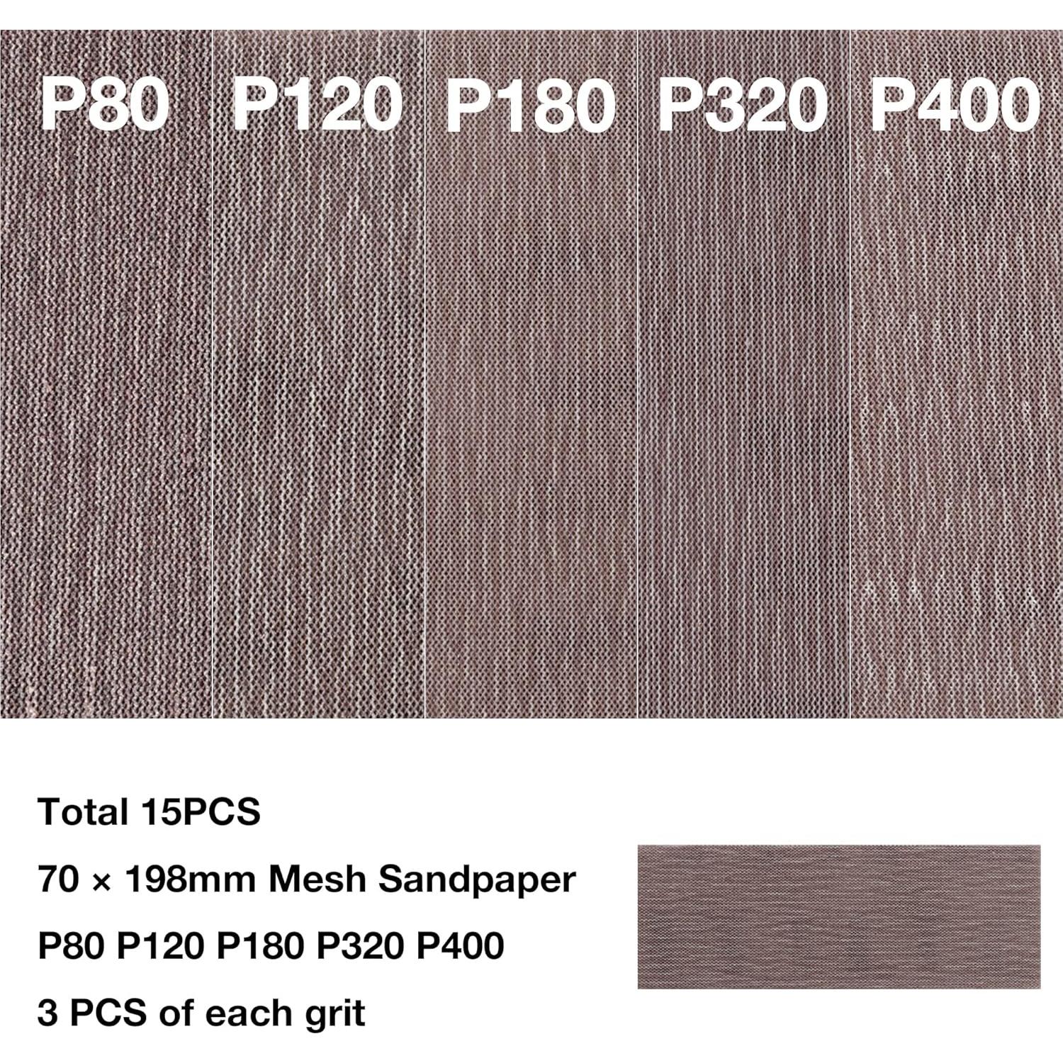 Lijadora Orbital Sin Polvo UPWOOD 70 mm x 198 mm 10,000 OPM