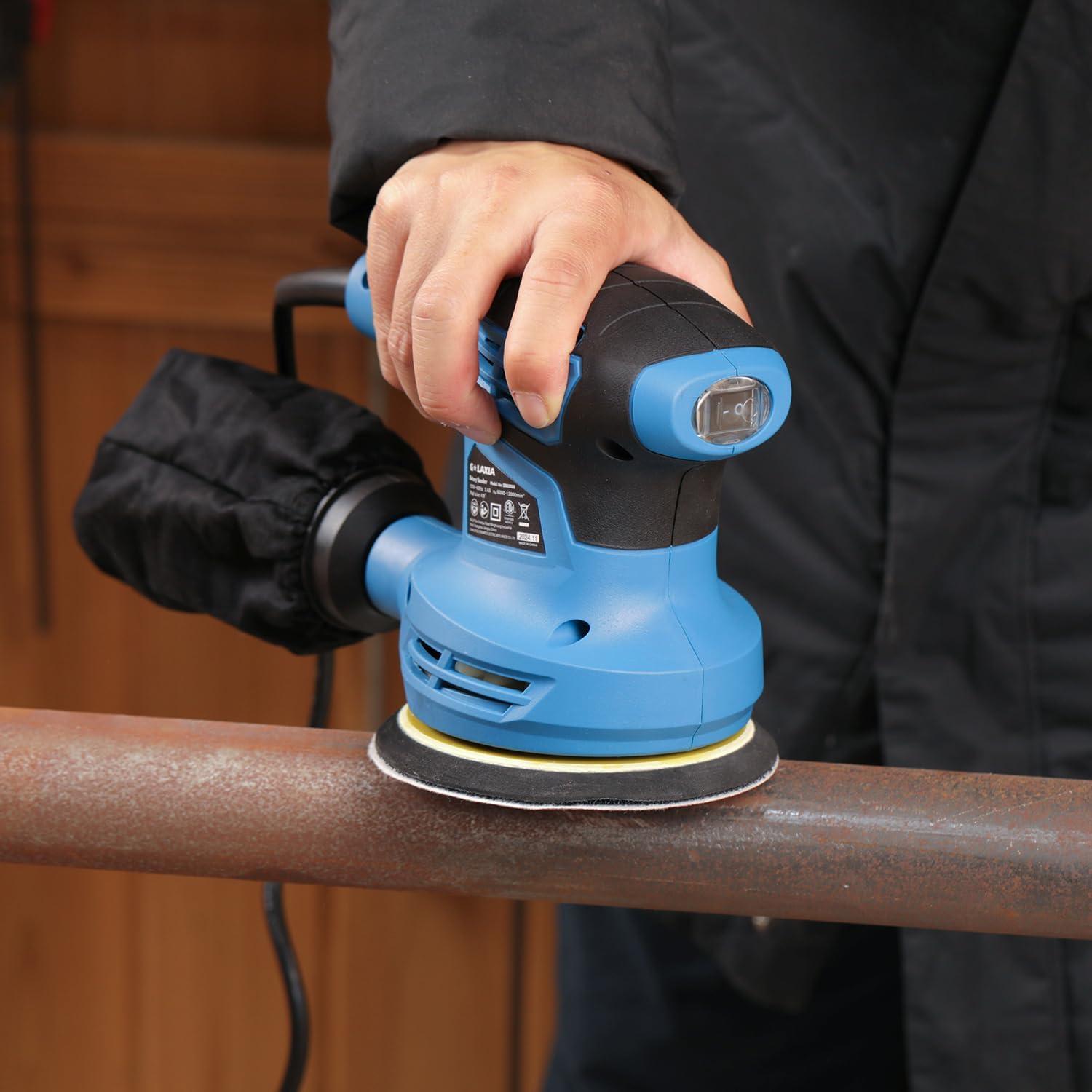 Lijadora Orbital Eléctrica G LAXIA GA6206, 2.5A, 5" con 15 Discos