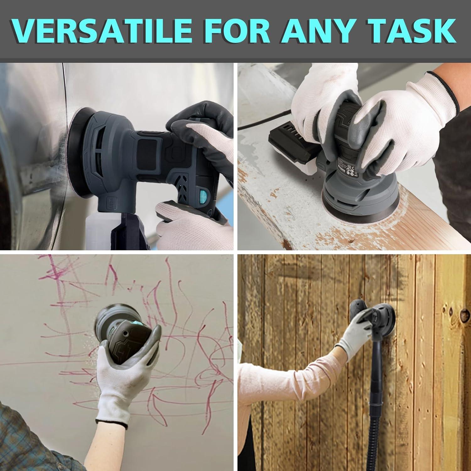 Lijadora Orbital Eléctrica XSSIVE 3A 5" 6 Velocidades 1.59kg