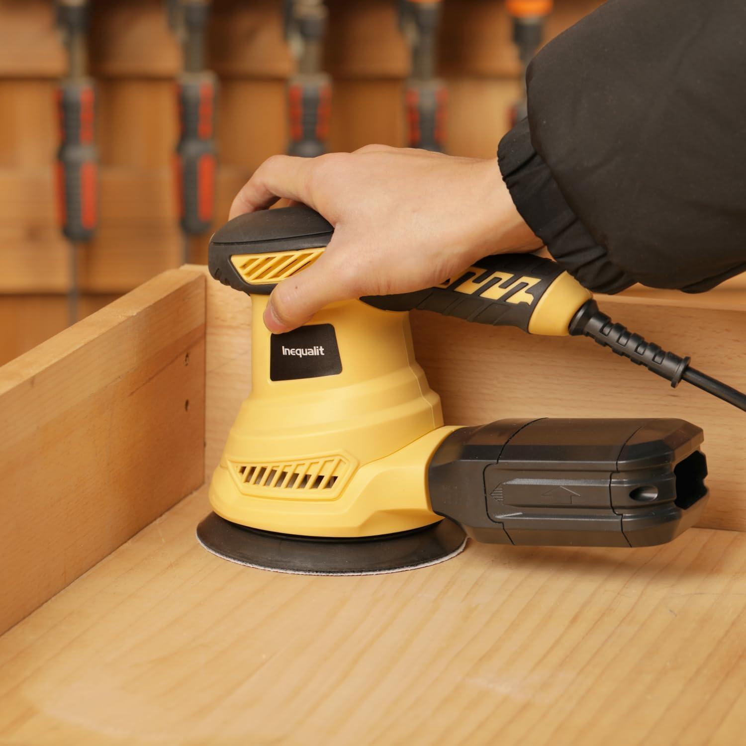 Lijadora Orbital Eléctrica Inequalit 2.5A 12.4cm 13000 RPM