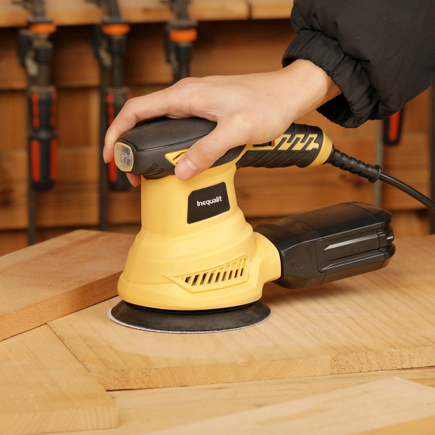 Lijadora Orbital Eléctrica Inequalit 2.5A 12.4cm 13000 RPM