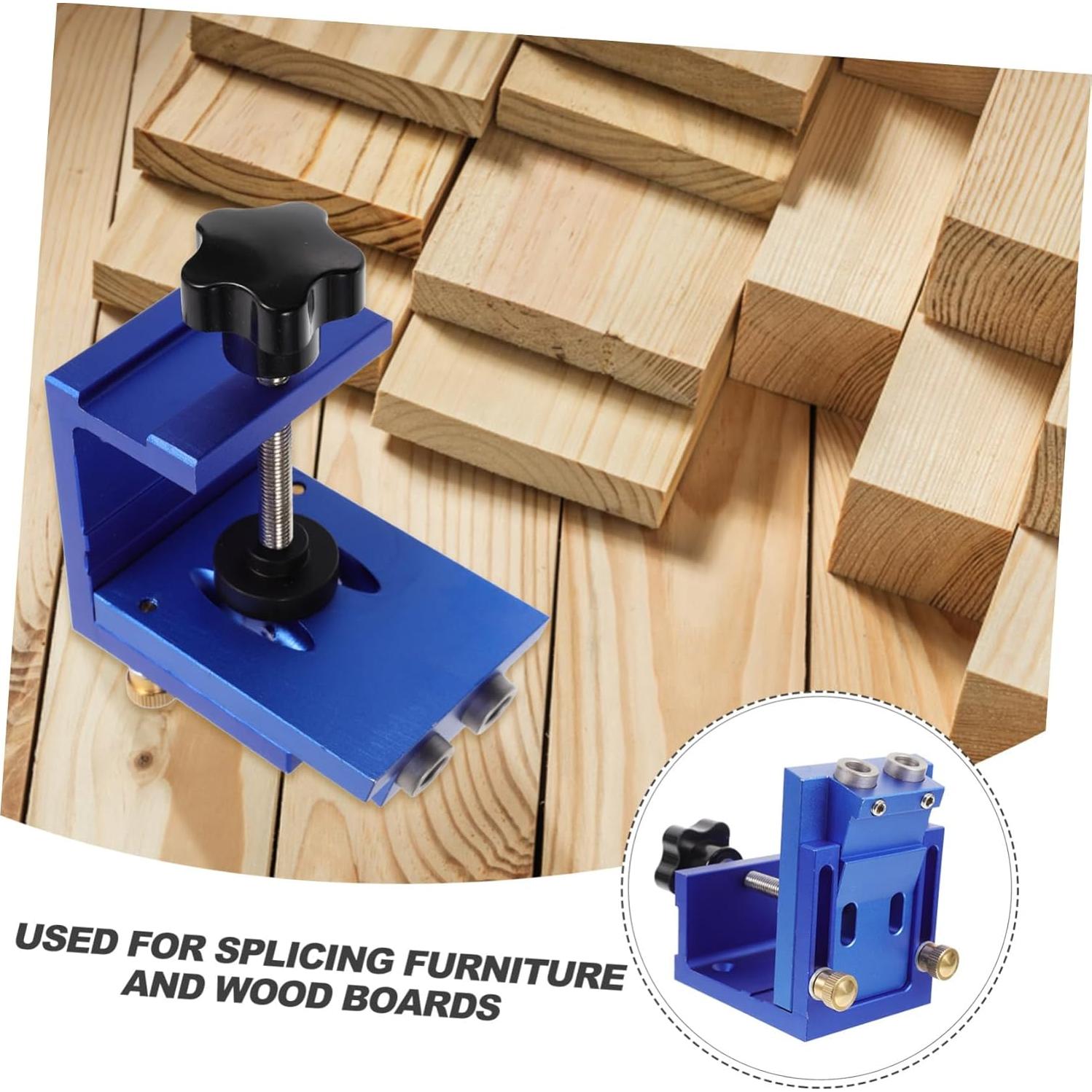 Kit de Plantilla de Agujeros de Carpintería Gadpiparty 13.2cm