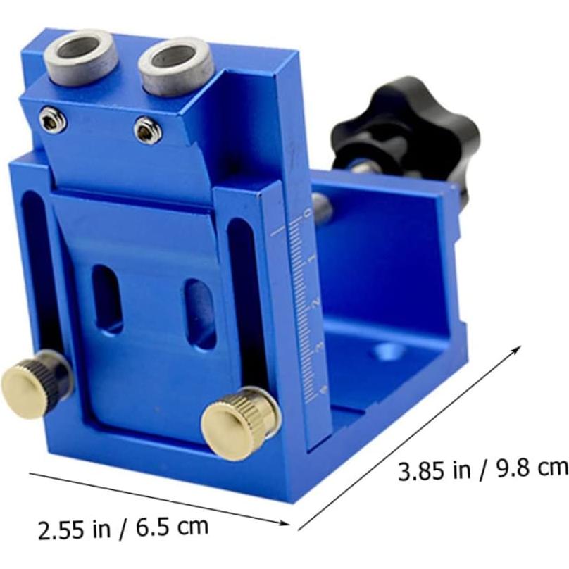 Kit de Plantilla de Agujeros de Carpintería Gadpiparty 13.2cm