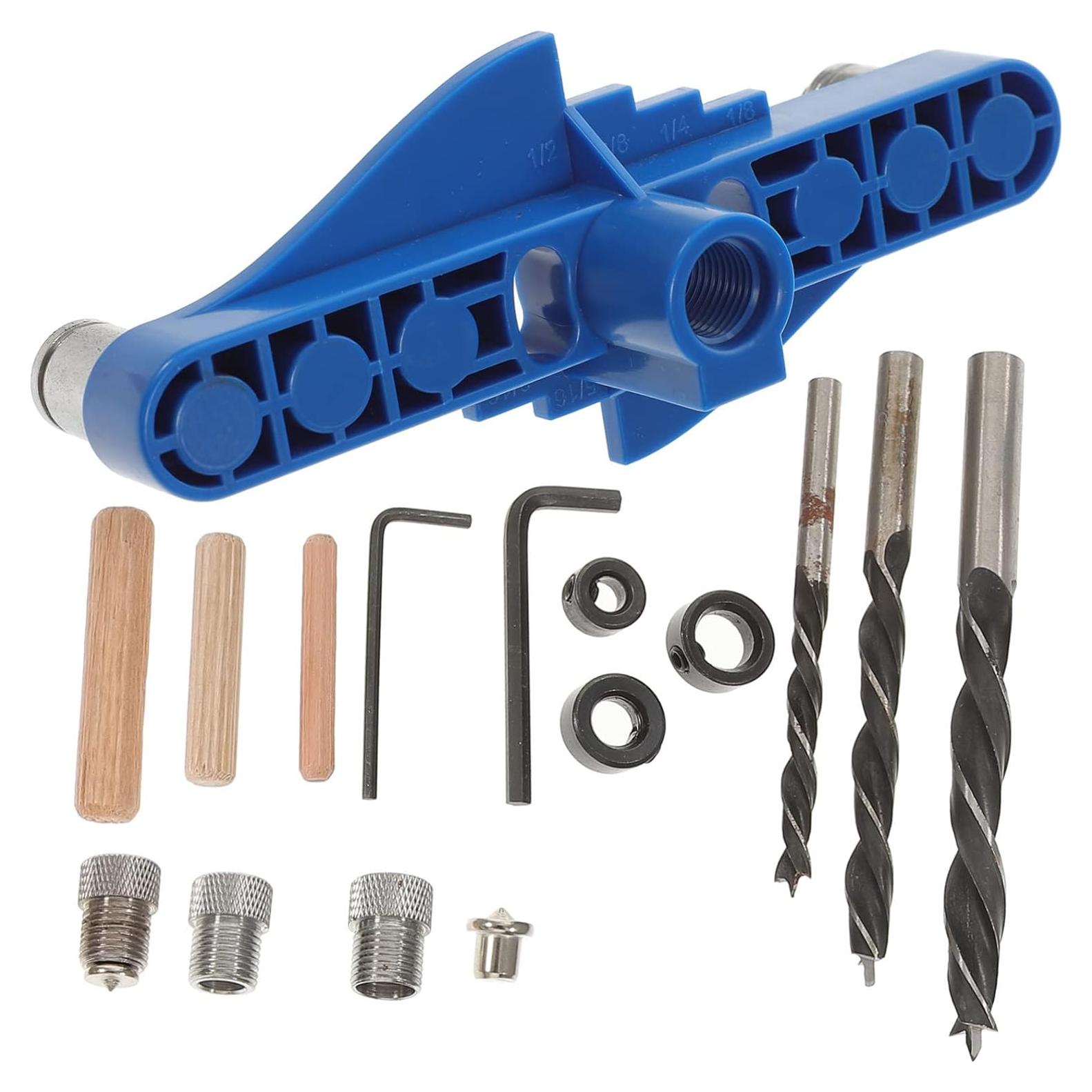 Kit de Herramientas de Carpintería HEMOTON con Localizador de Perforación