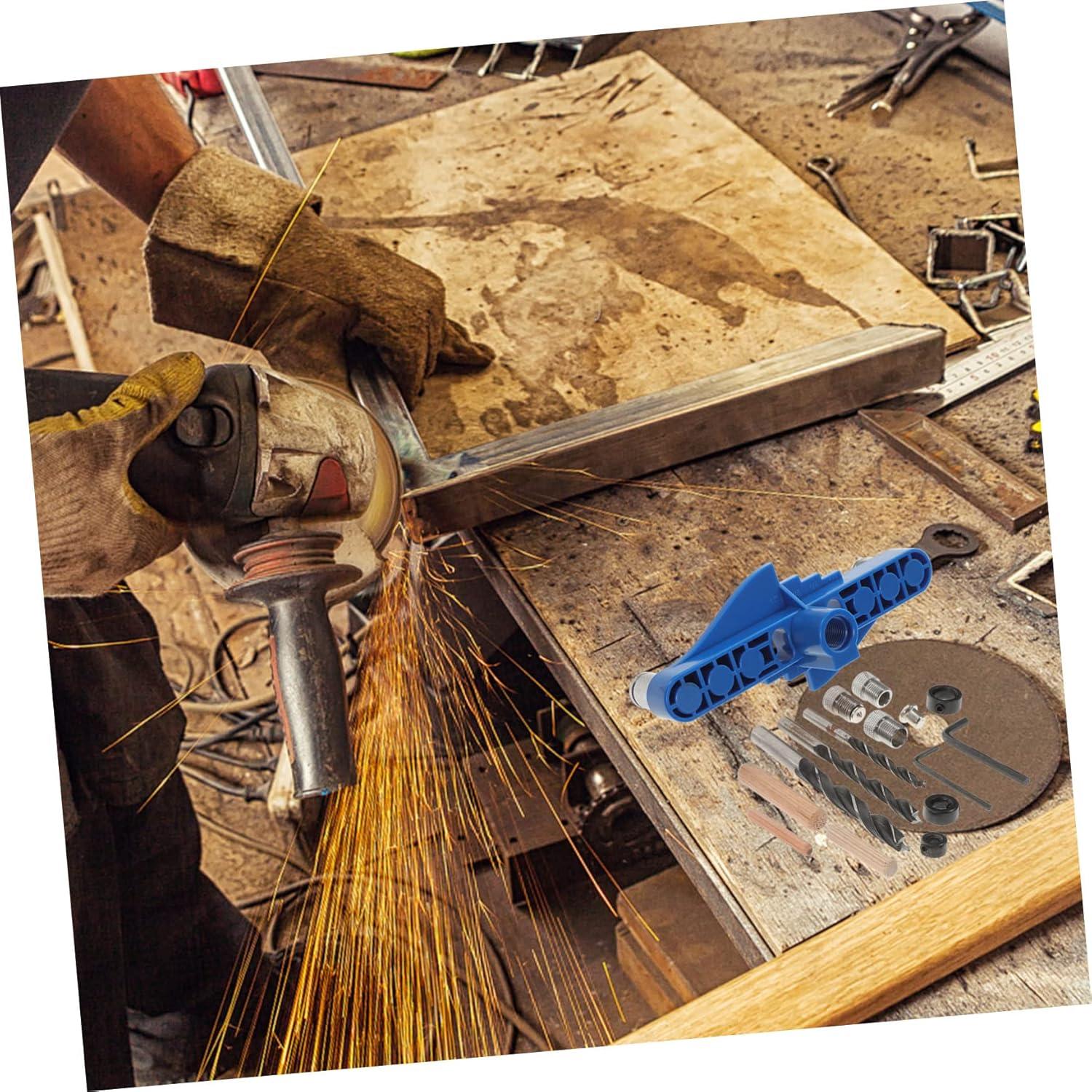 Kit de Herramientas de Carpintería HEMOTON con Localizador de Perforación