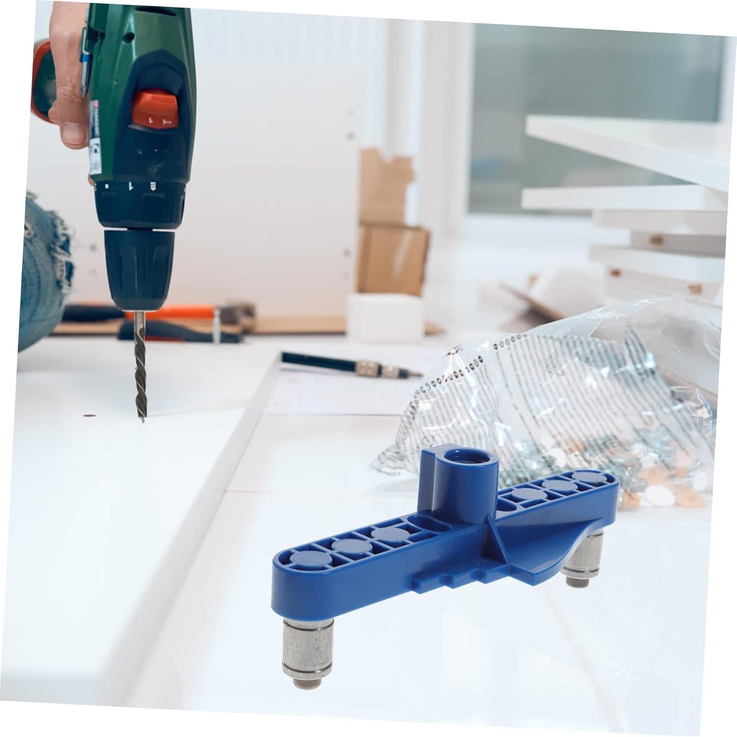 Kit de Herramientas de Carpintería HEMOTON con Localizador de Perforación