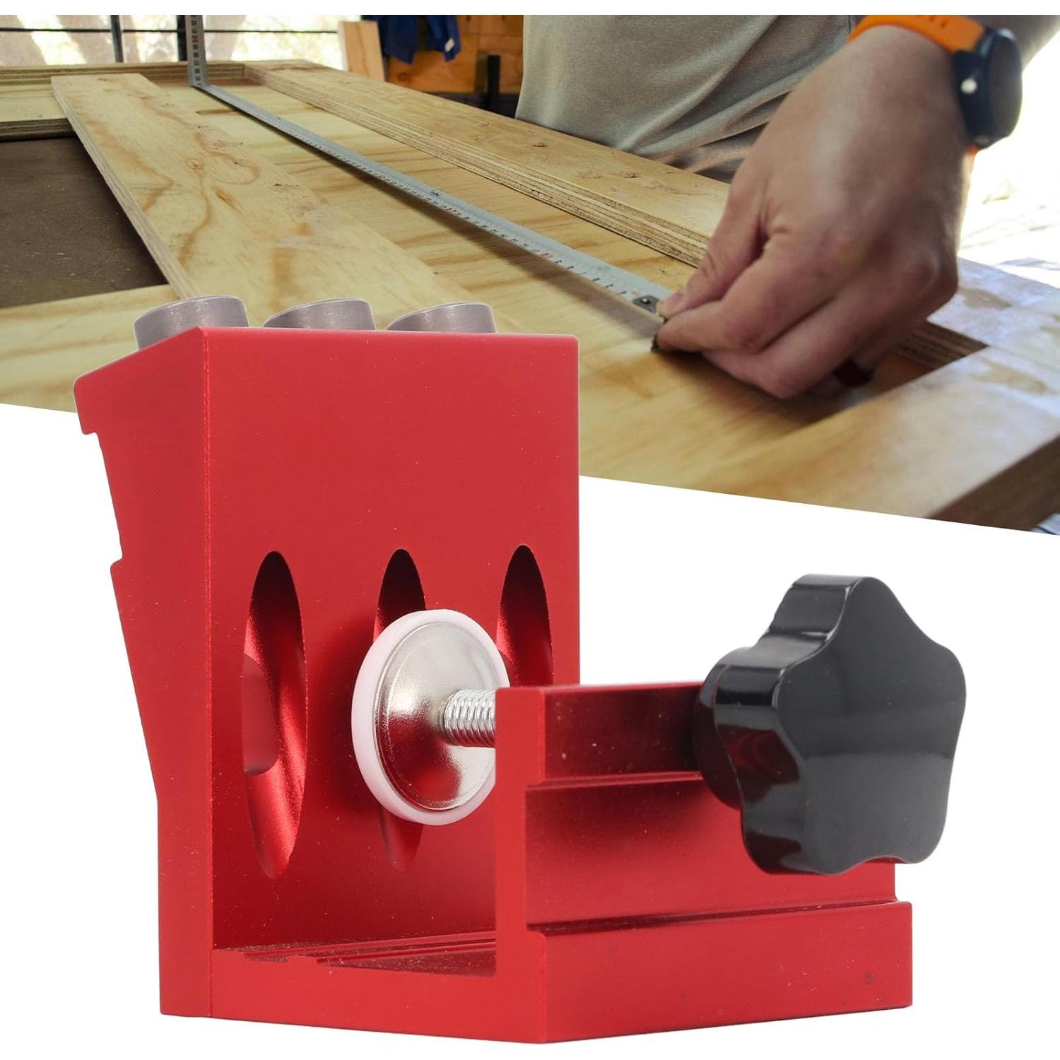 Kit Plantilla Agujeros Pocket REXVTNS Aluminio 12-45mm