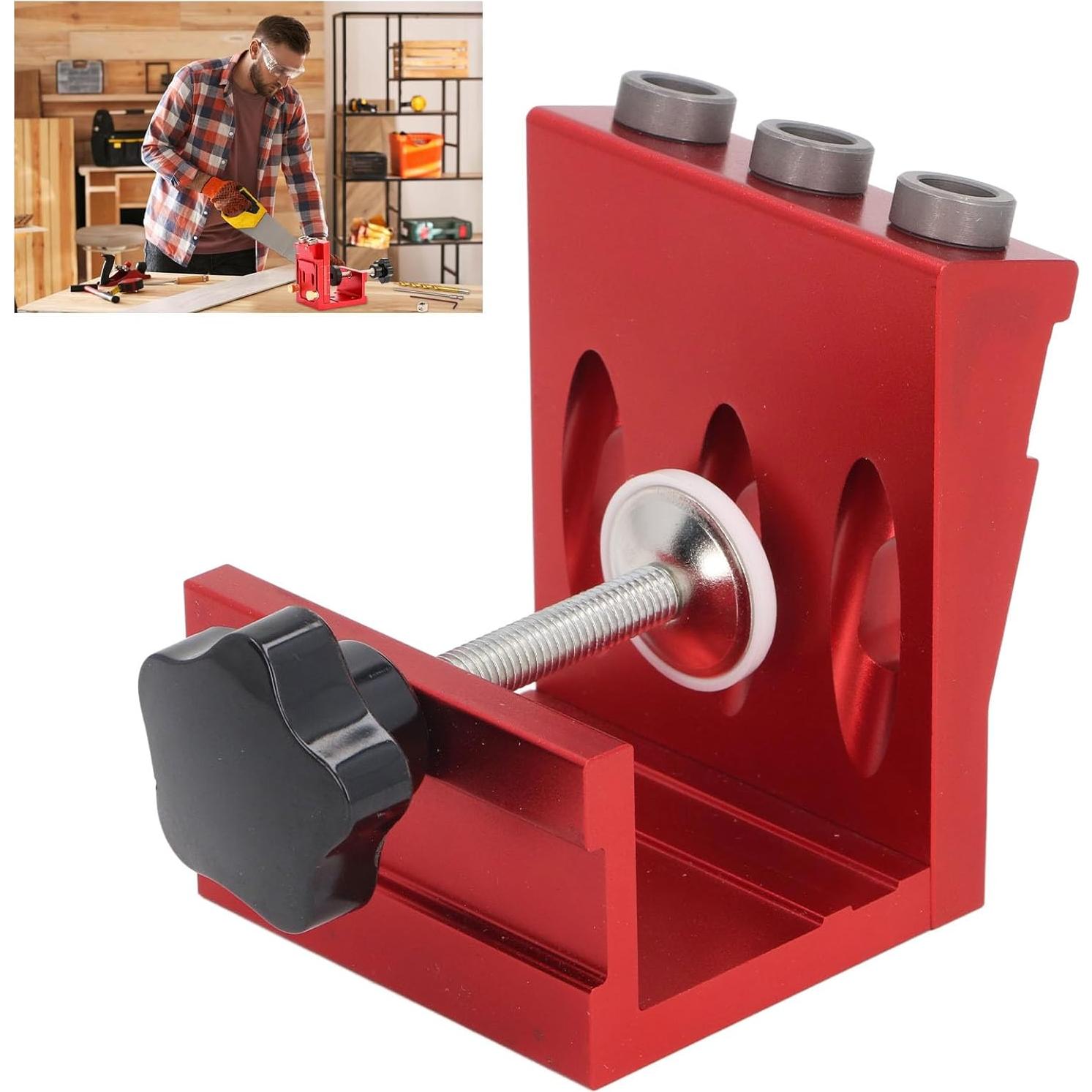 Kit Plantilla Agujeros Pocket REXVTNS Aluminio 12-45mm