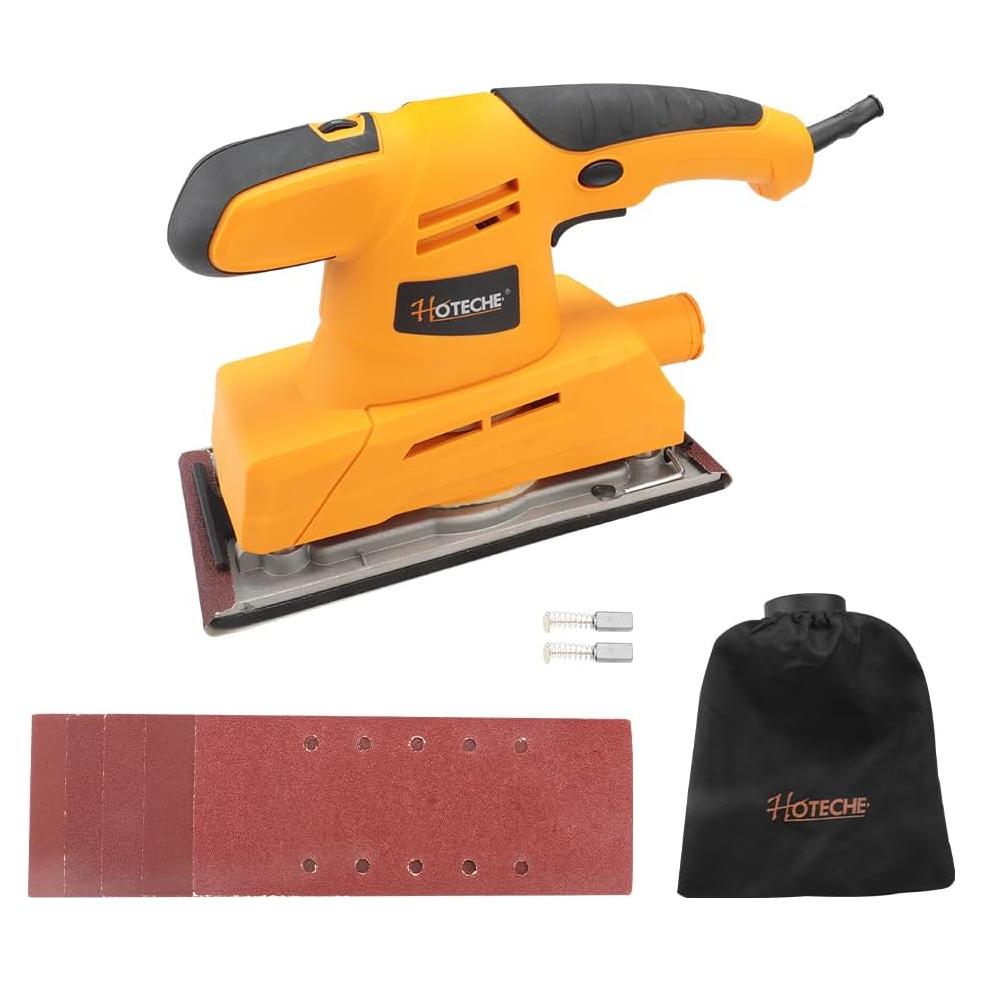 Lijadora Orbital Hoteche 3.17A 11.43x22.86cm Velocidad Variable