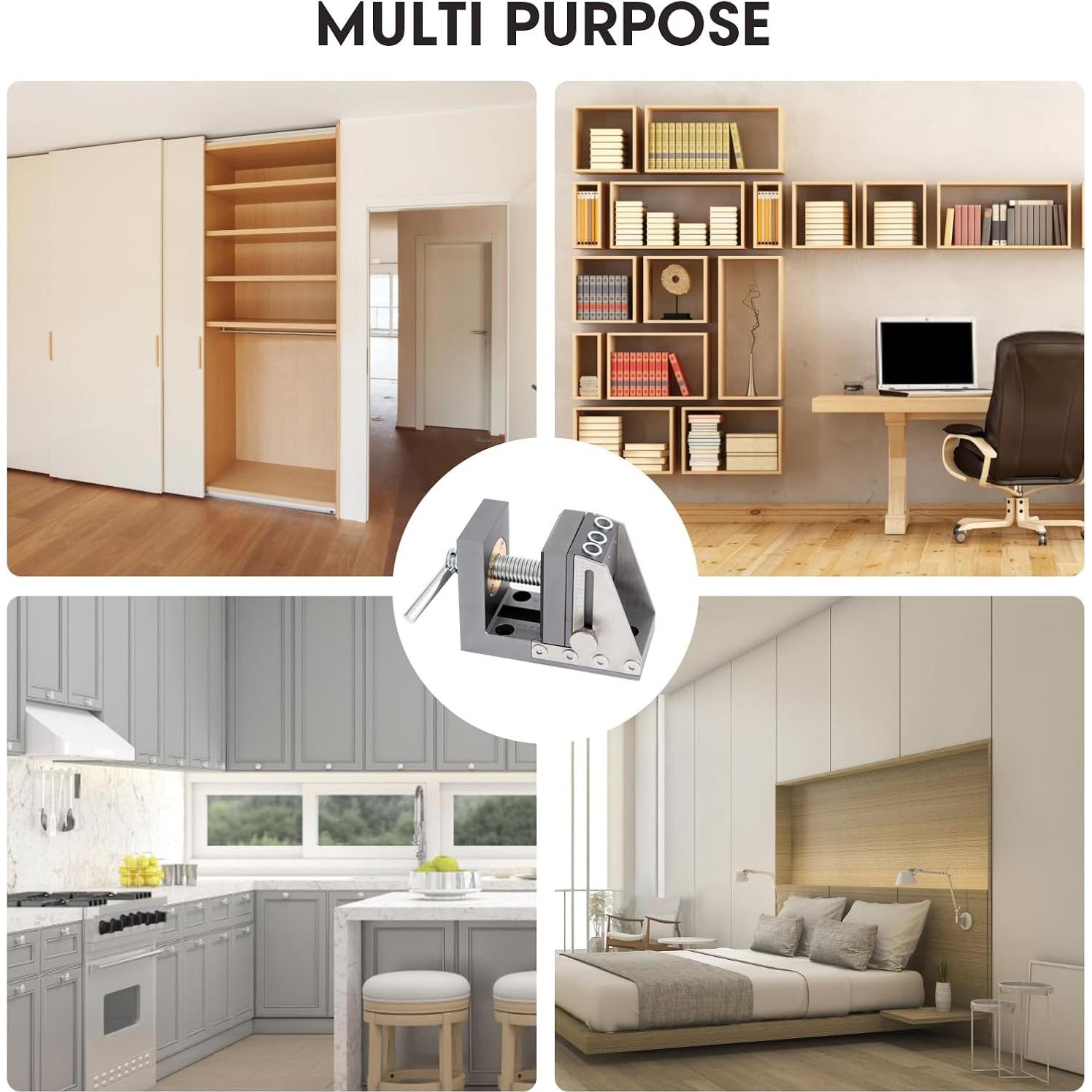 Kit Plantilla Agujeros en Ángulo Kosmi - Aluminio 2.07 kg