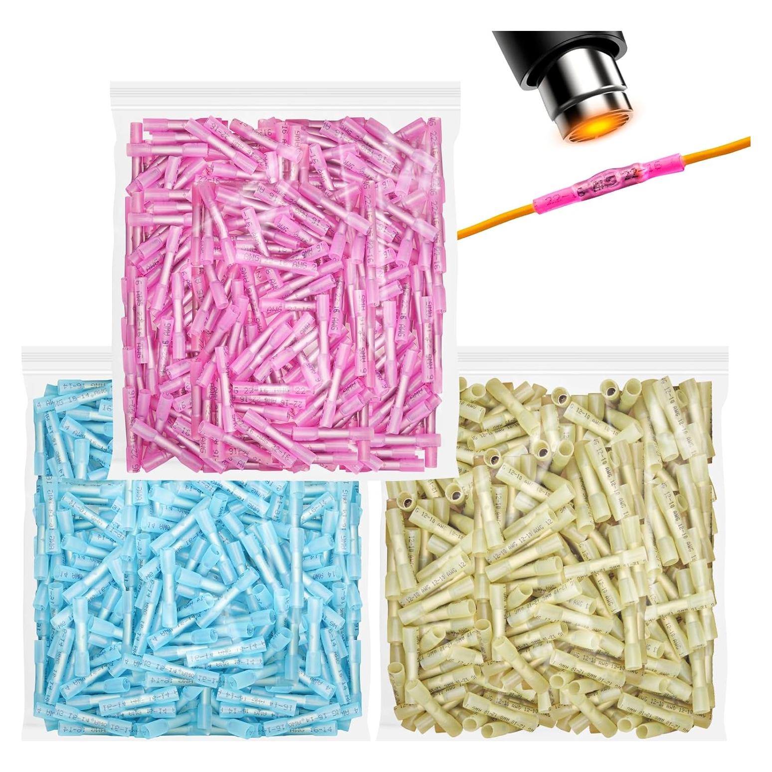 1500 Conectores Termorretráctiles Aislados AccEncyc 16-14 AWG