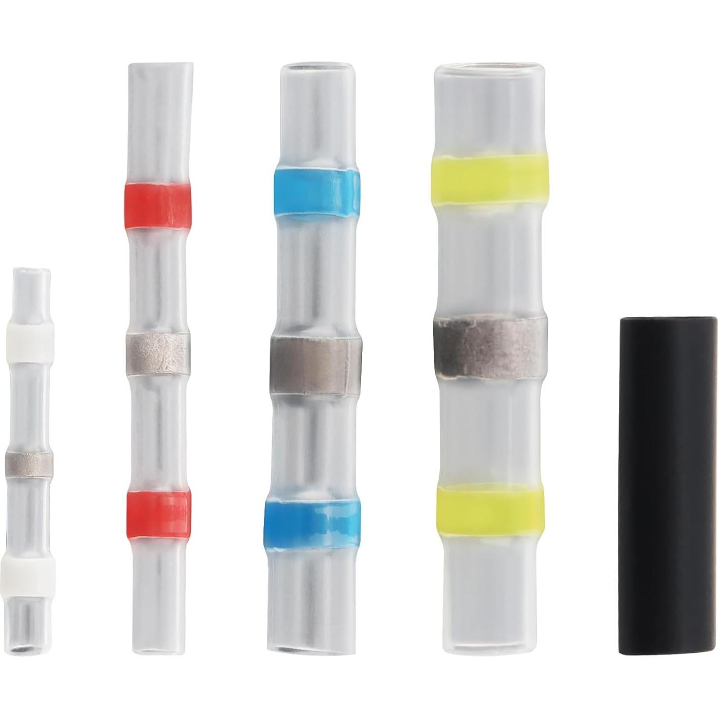 Kit de Conectores Termoretráctiles 102 Piezas SMGDA A Prueba de Agua