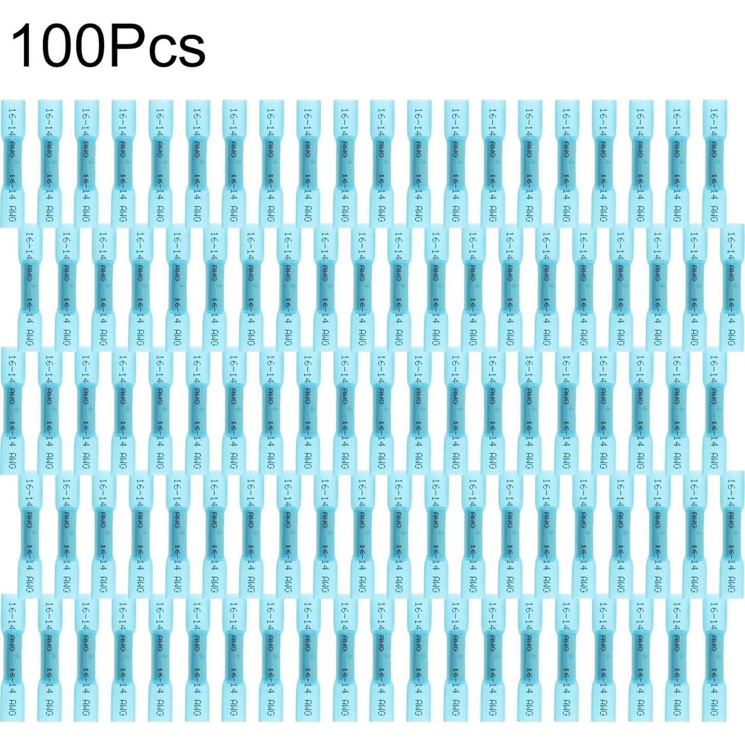 Conectores de compresión de calor retráctil Smgda 16-14 AWG 100 Piezas