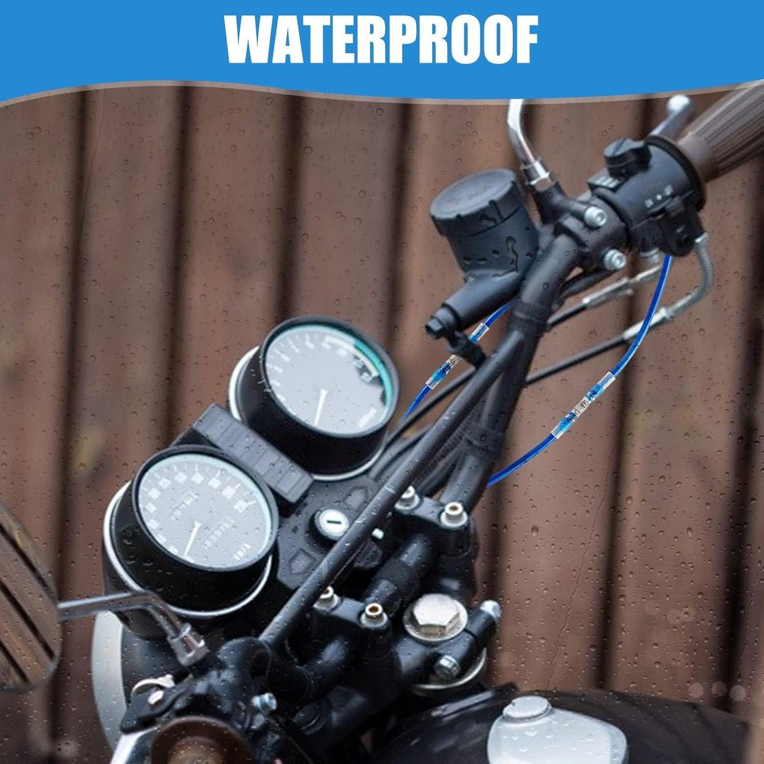 120 Conectores de Cable Termoretráctiles Camtek 26-8 AWG