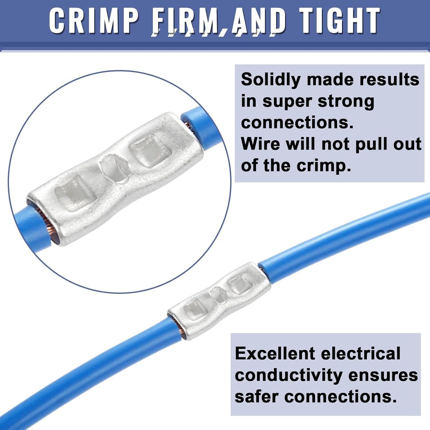 Kit de Conectores de Empalme No Aislados Sopoby 460PCS 24-8 Gauge