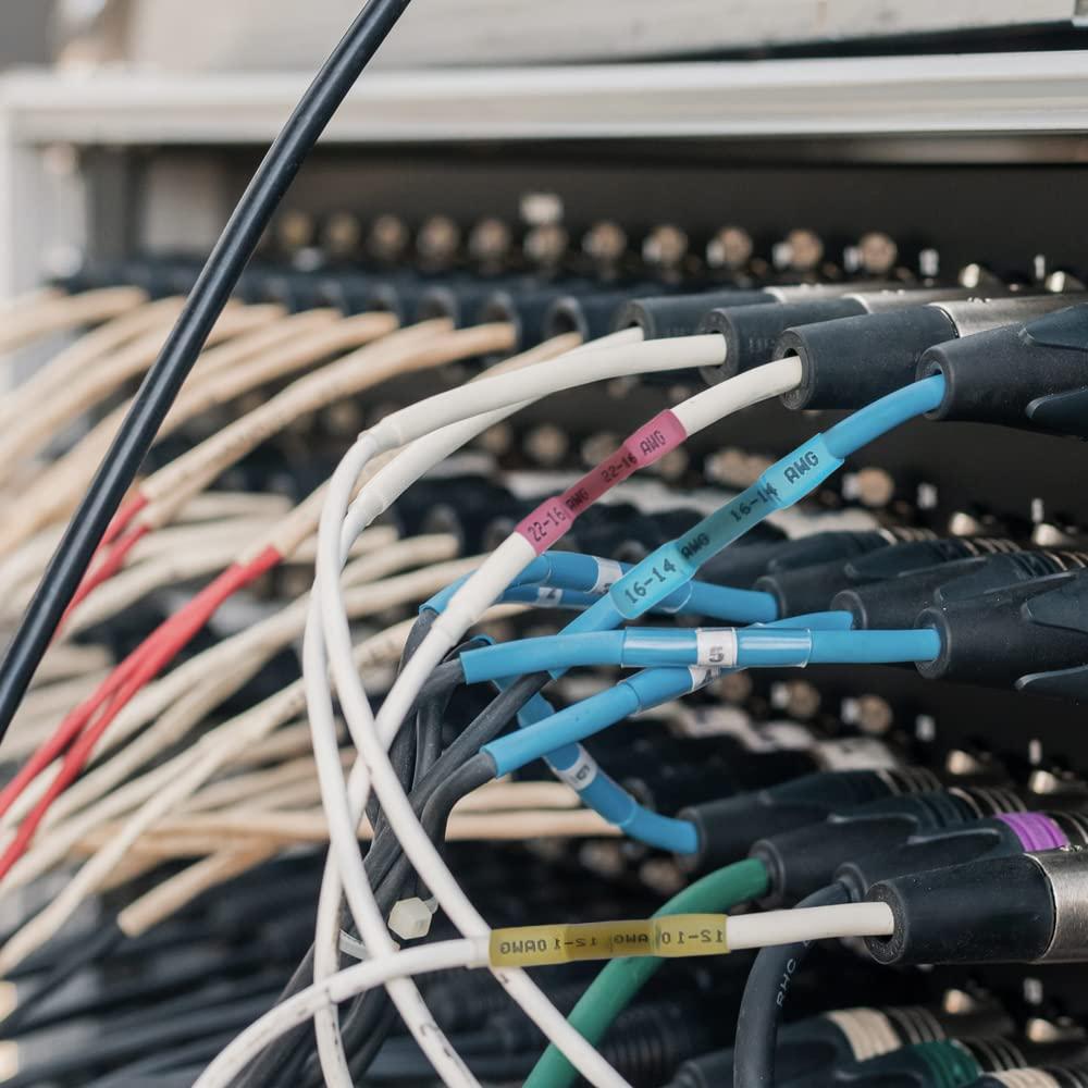 Conectores de extremo termocontracción ZIPCCI 14-12 AWG 50 piezas