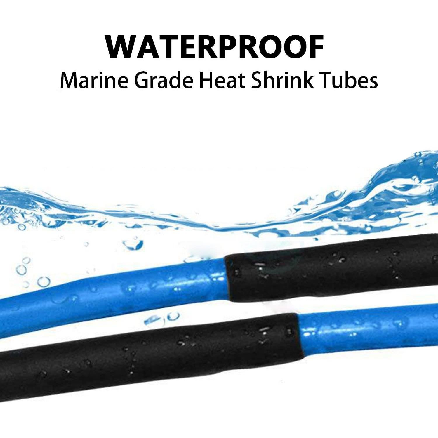 Kit de Tubos Termocontraíbles ALEKOR 240 PCS 3:1 Doble Pared