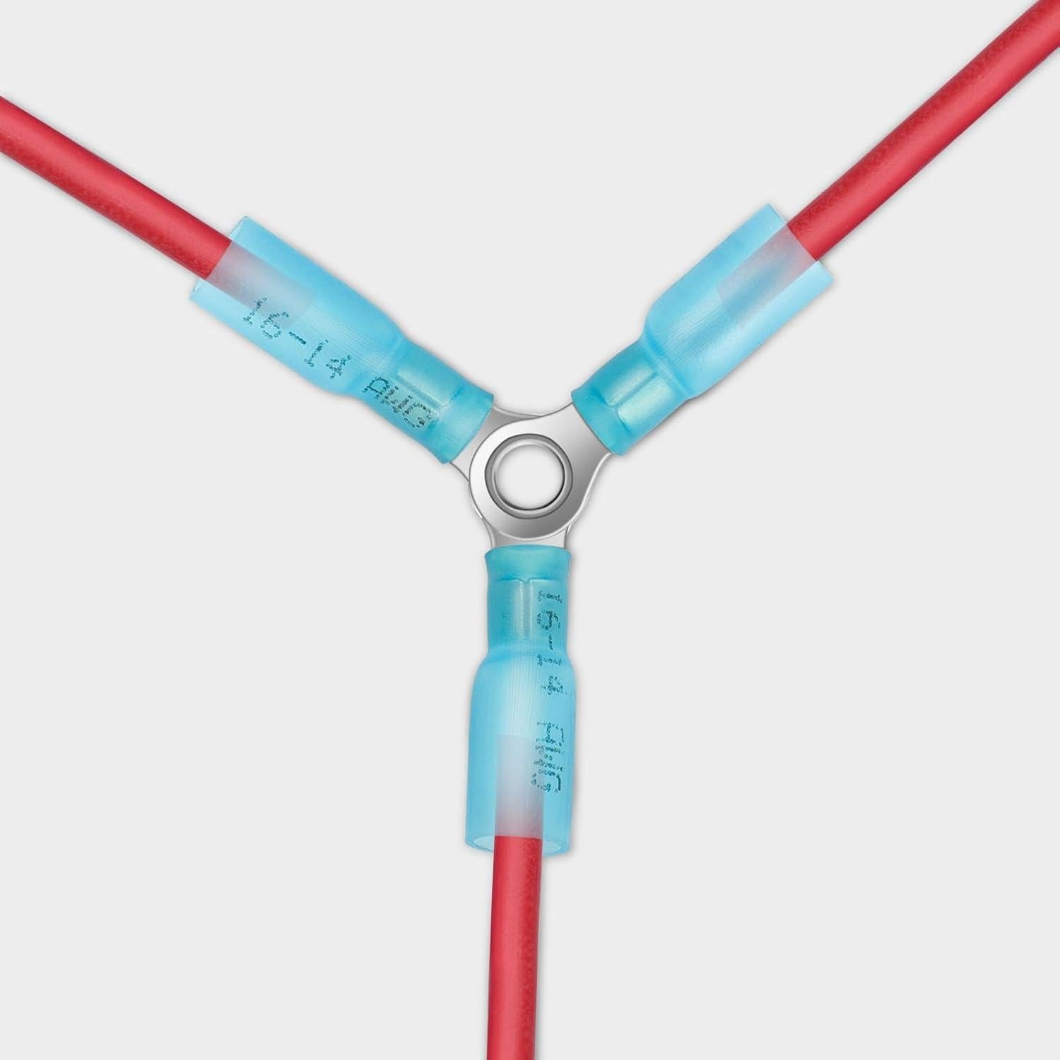 Conectores de Cable Termorretráctil 3 Vías amfuujoy 22-10 AWG