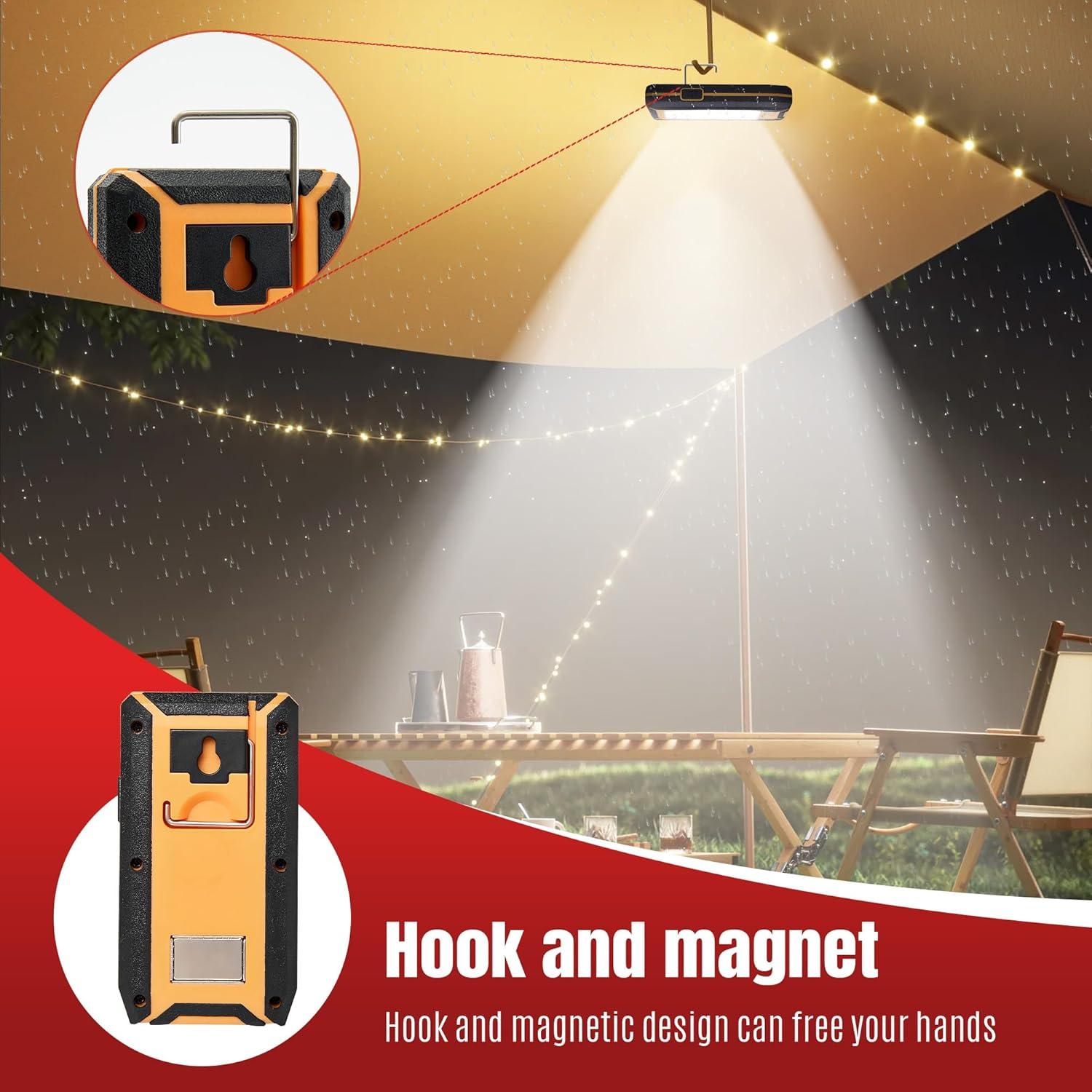 Paquete de 2 luces de trabajo LED KOOPOOL 1500 lúmenes 40W