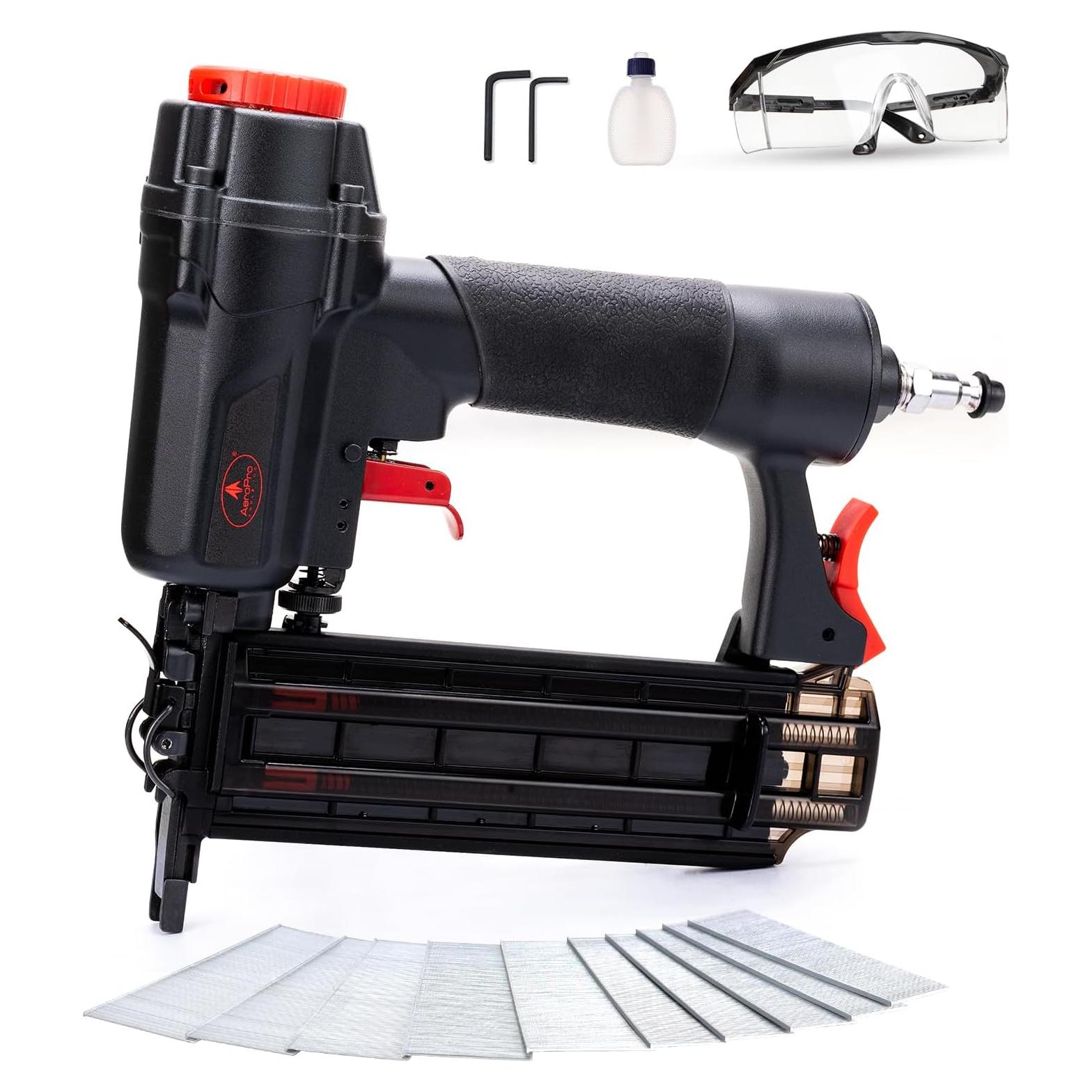 Clavadora Neumática AEROPRO AF50 18 Calibre 1000 Clavos