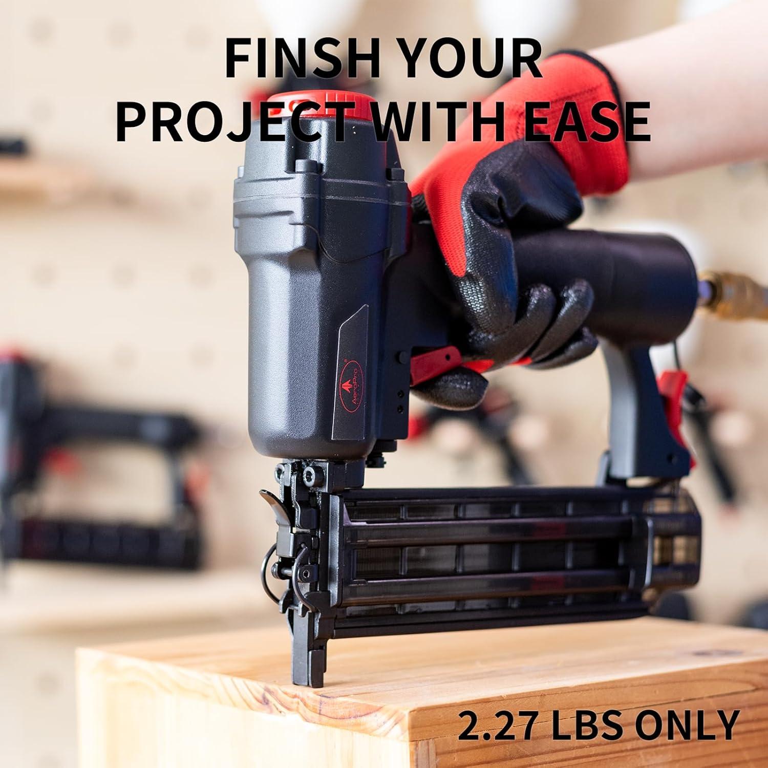 Clavadora Neumática AEROPRO AF50 18 Calibre 1000 Clavos