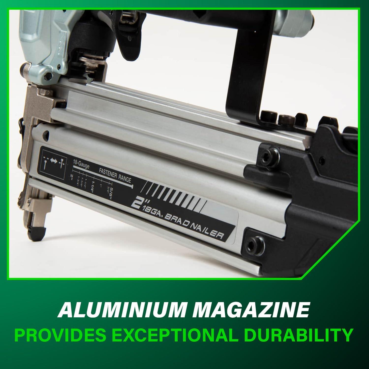 Clavadora de Brad Metabo HPT NT50A5 18 Gauge Neumática