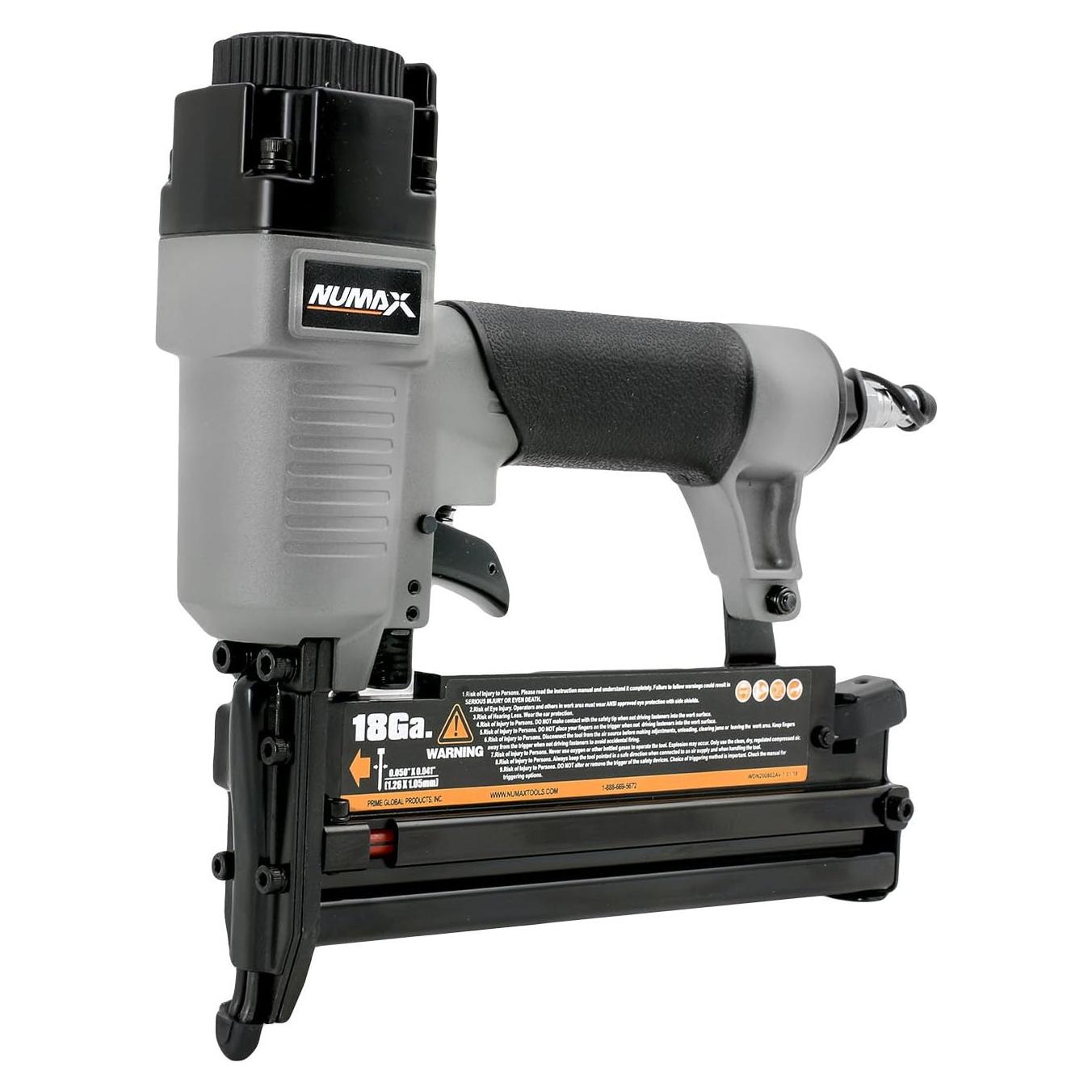 Pistola de Clavos Neumática NuMax SL31 3-en-1 16 y 18 GA