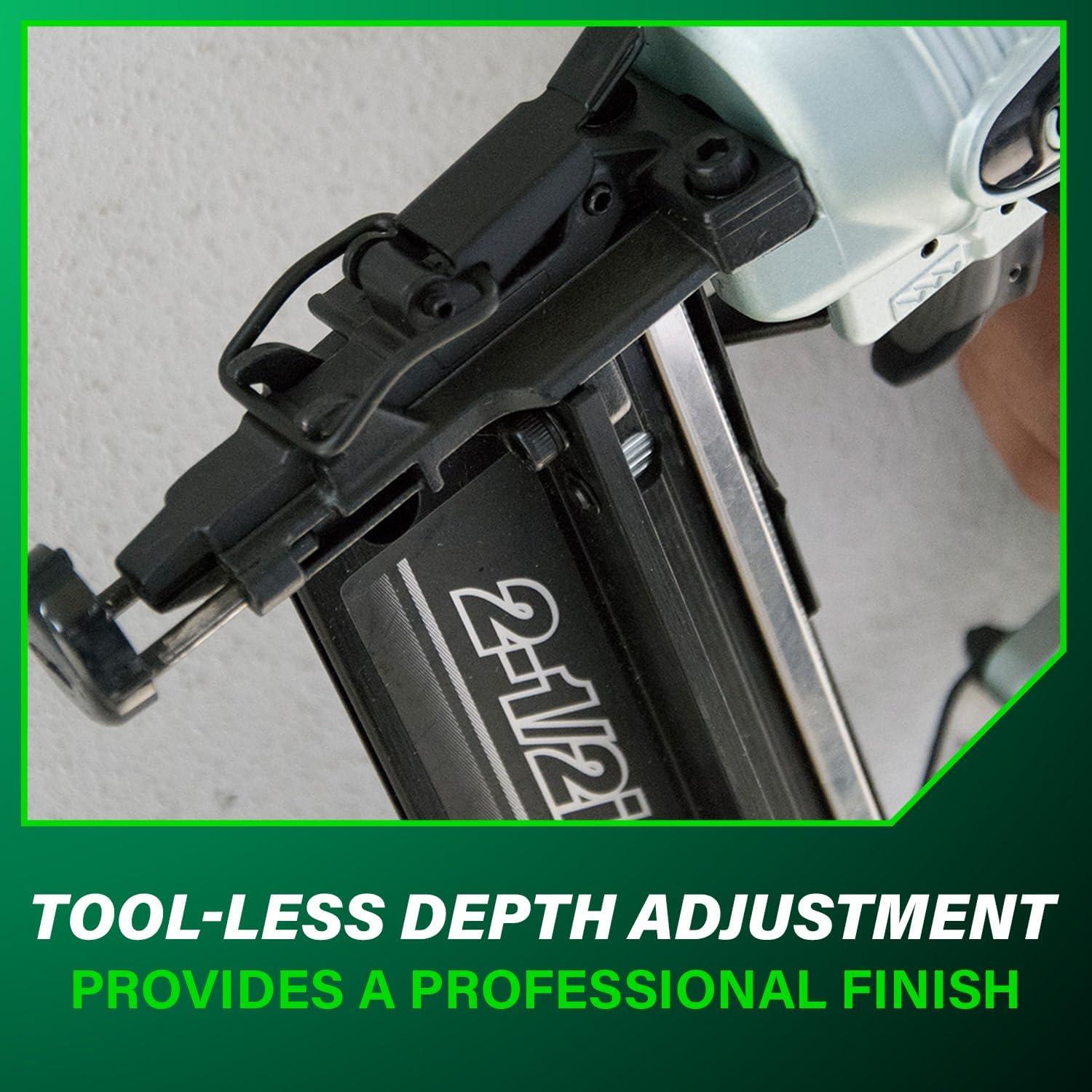 Clavadora de Acabado Metabo HPT NT65M2S 16 Calibre 1.6 kg