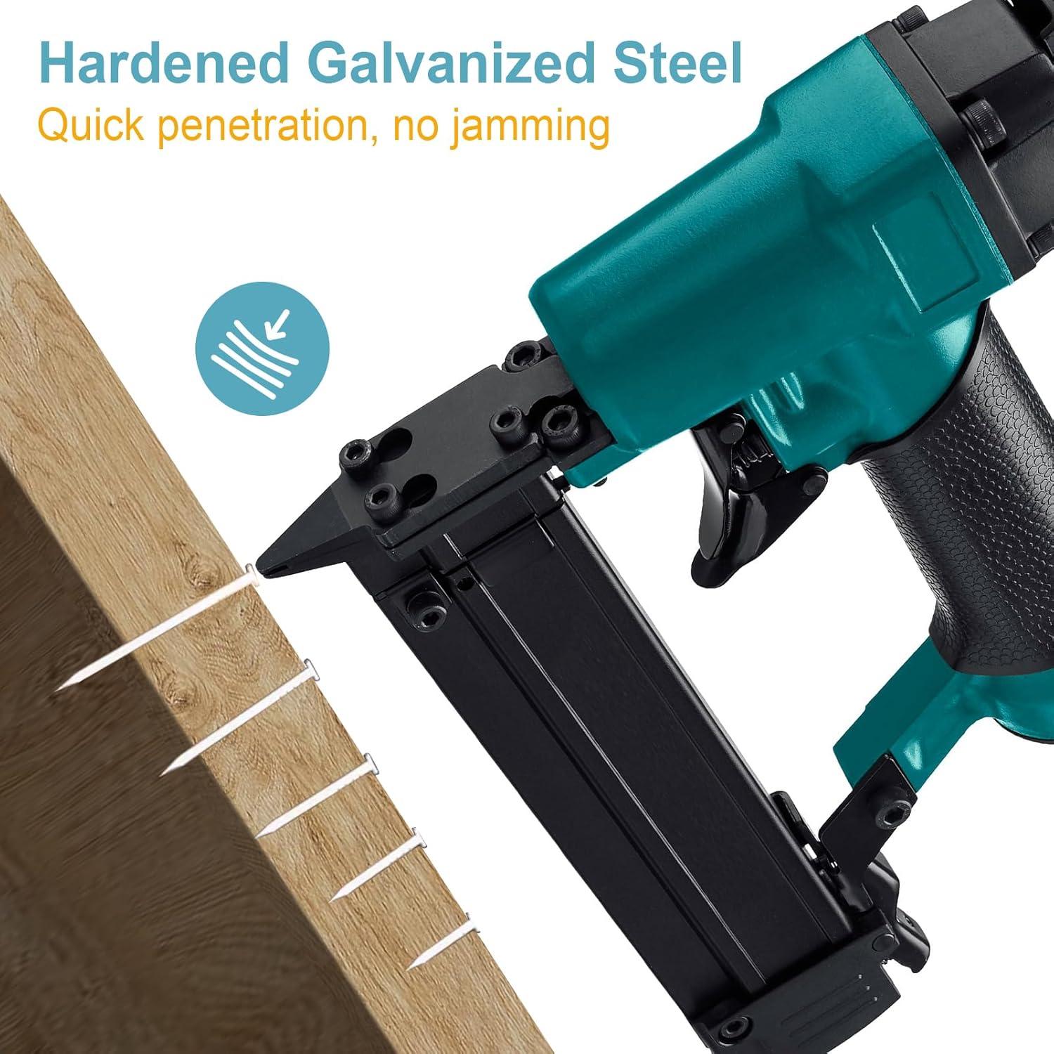 Clavos Brad 18GA Galvanizados BaBaYang 1500PCS 5 Tamaños