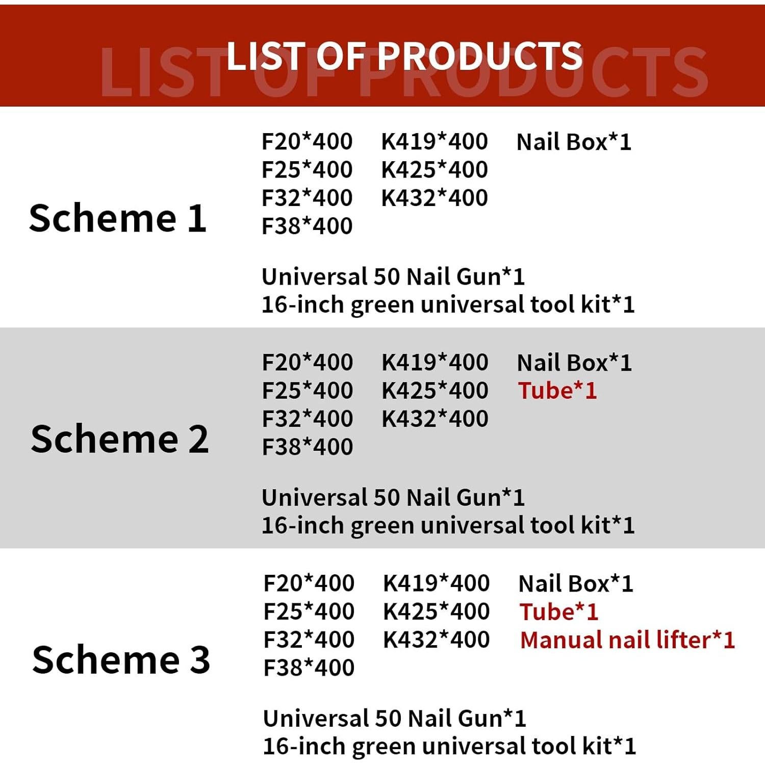 Clavadora neumática 18GA Jovant 2 en 1 con accesorios
