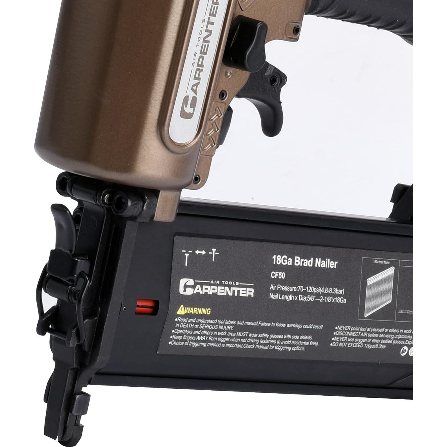 Clavadora Neumática Carpenter CF50 18 Gauge 1.6-5.4 cm