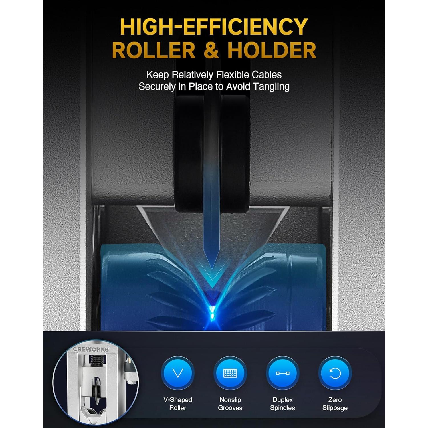 Desforradora de Cables Eléctricos CREWORKS 1.5-23mm 180W