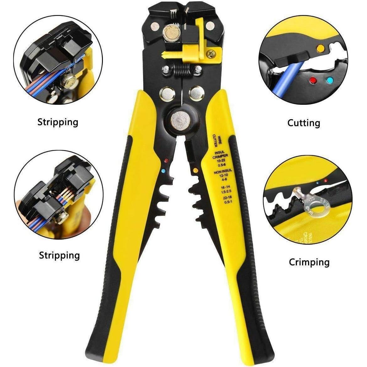 Crimpadora Automática Bestol 0.2-6mm2 para Cables