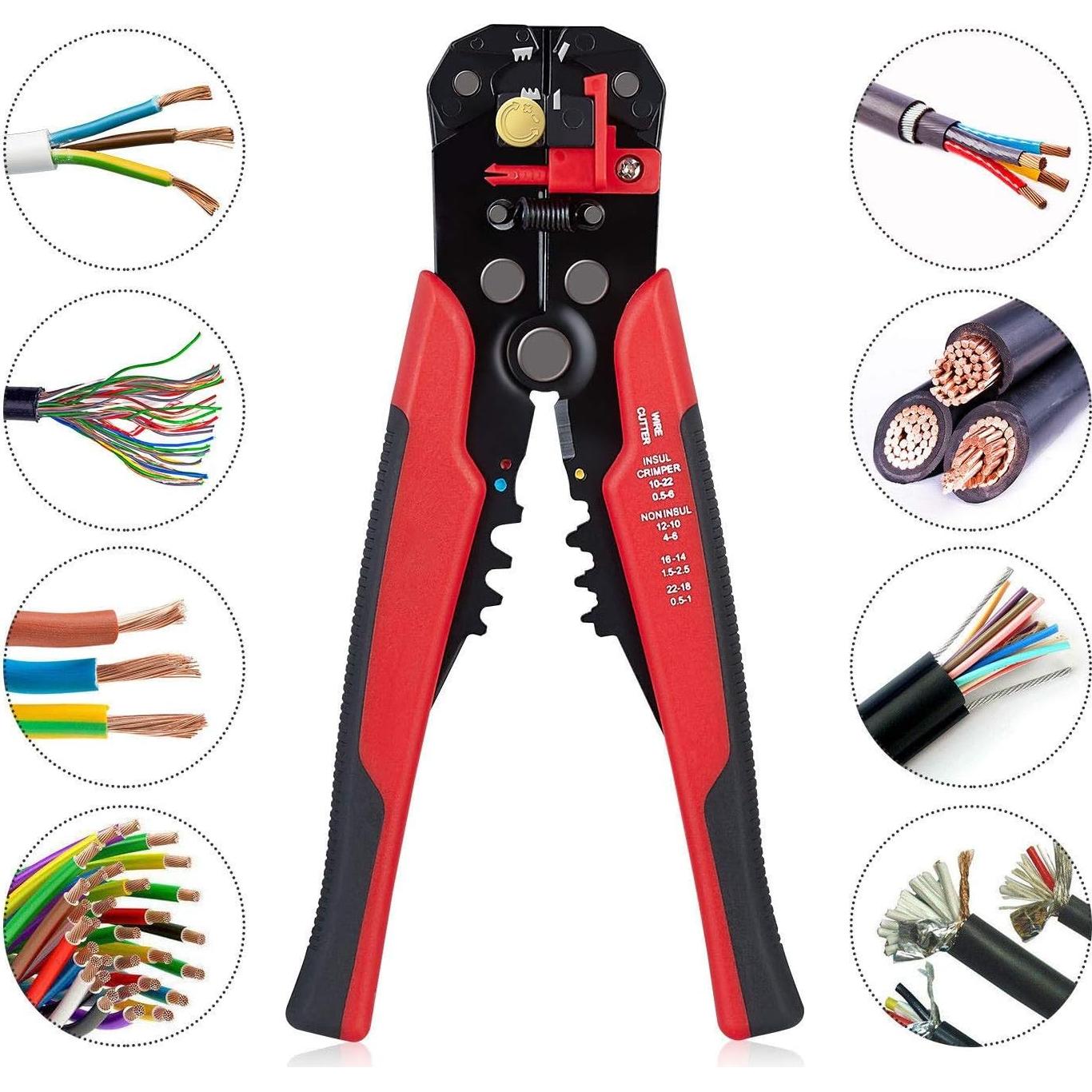 Crimpadora Automática Bestol 0.2-6mm2 para Cables