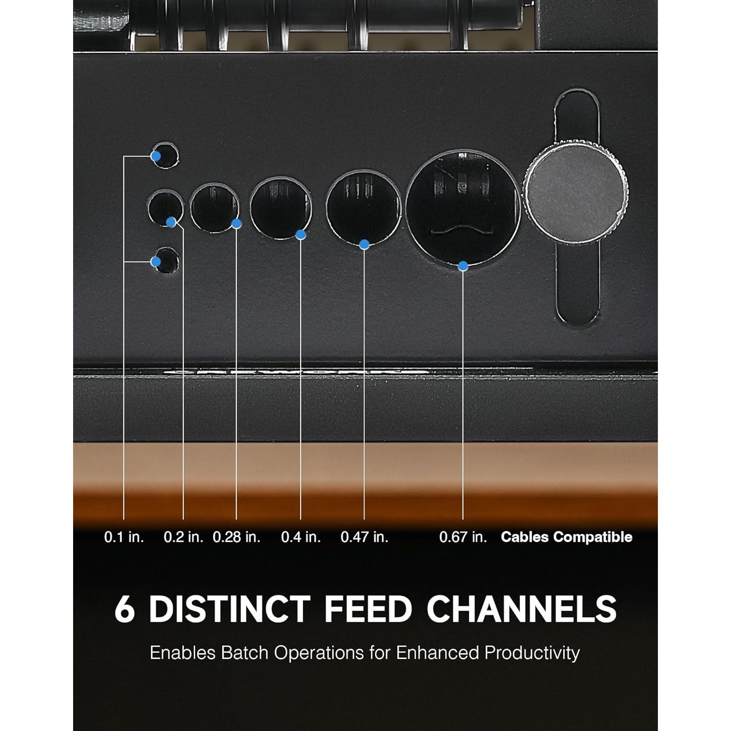 Máquina Manual Desforradora de Cables CREWORKS WSM-SD6T-00