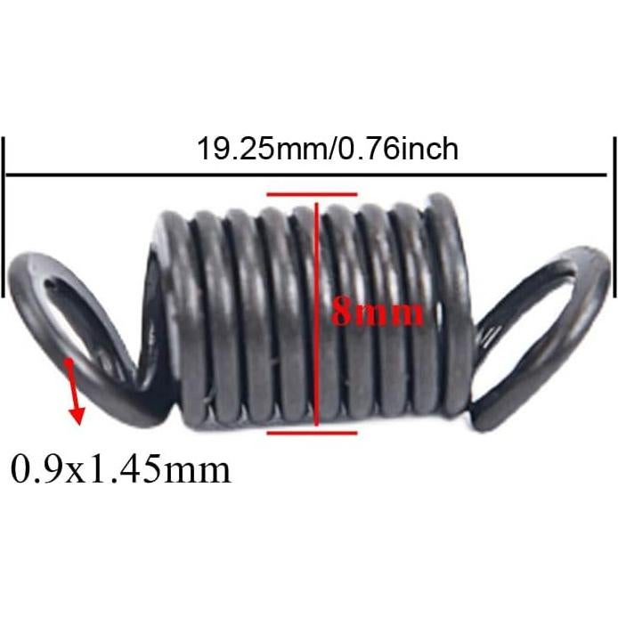 Resortes de Tensión TorSor para Pelacables Automáticos - 4 Piezas