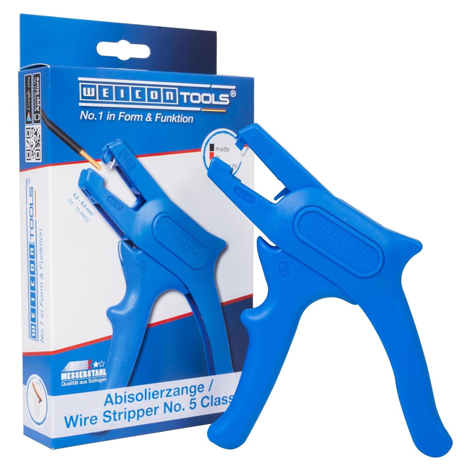 WEICON Abisolierzange No. 5 Clásica - Desaisladora Automática 0.2-6 mm²