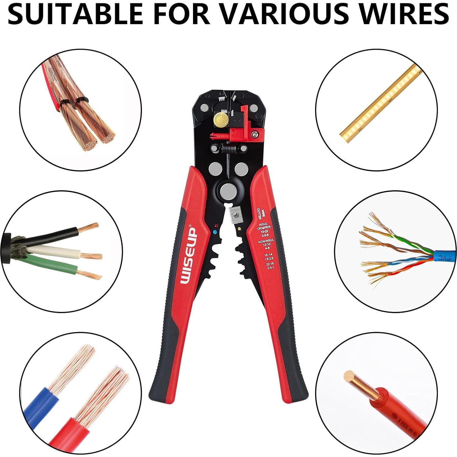 Pelacables Automático WISEUP 3 en 1 Ajustable 0.35 kg