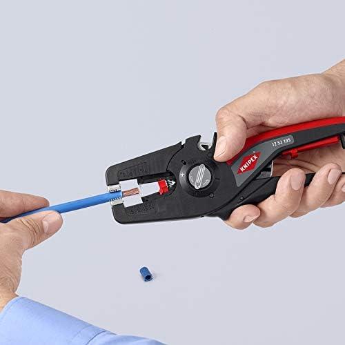Desforrador Automático de Cables KNIPEX 12 52 195 - 220g