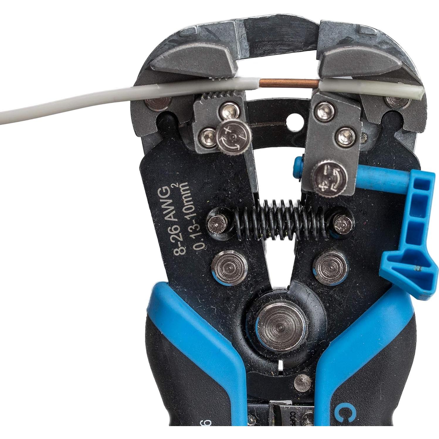 Desforrador y Crimpador de Cables Jonard Tools WSC-826 8-26 AWG