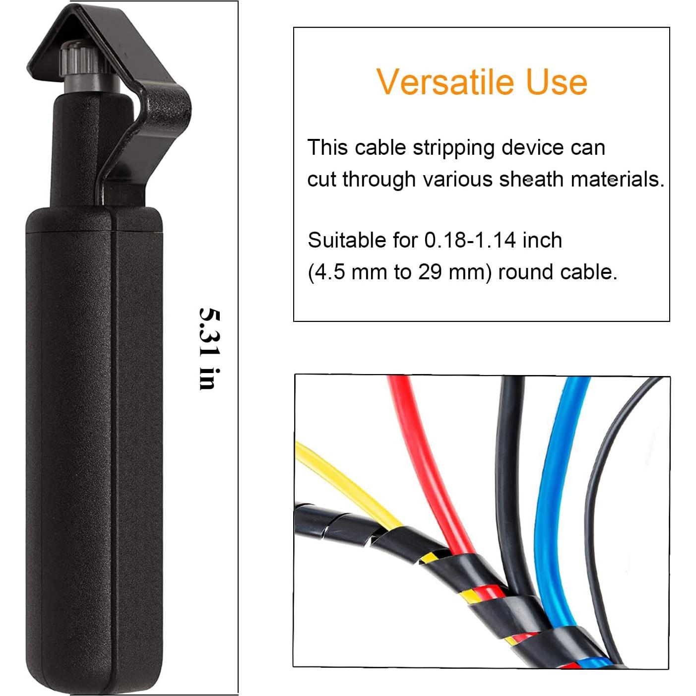 Desforradora de Cable Redondo Groword 4.5-29 mm Ajustable