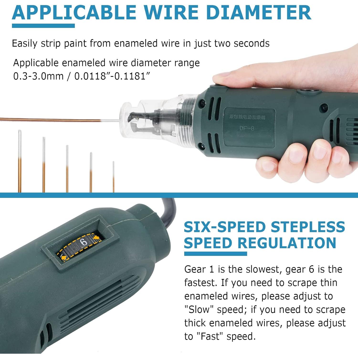 Pelacables de Mano MXBAOHENG 75W 110V Raspador de Pintura