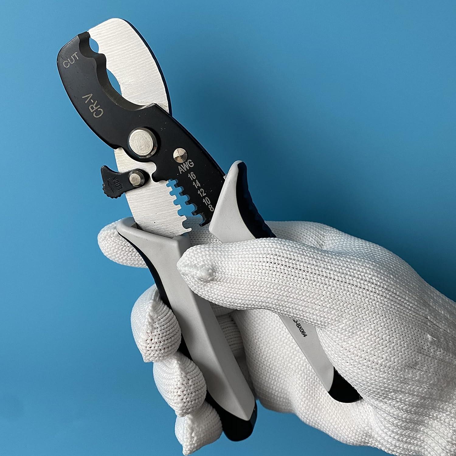 Cortadores de Alambre BOOSDEN 20 cm Alta Resistencia 2 en 1