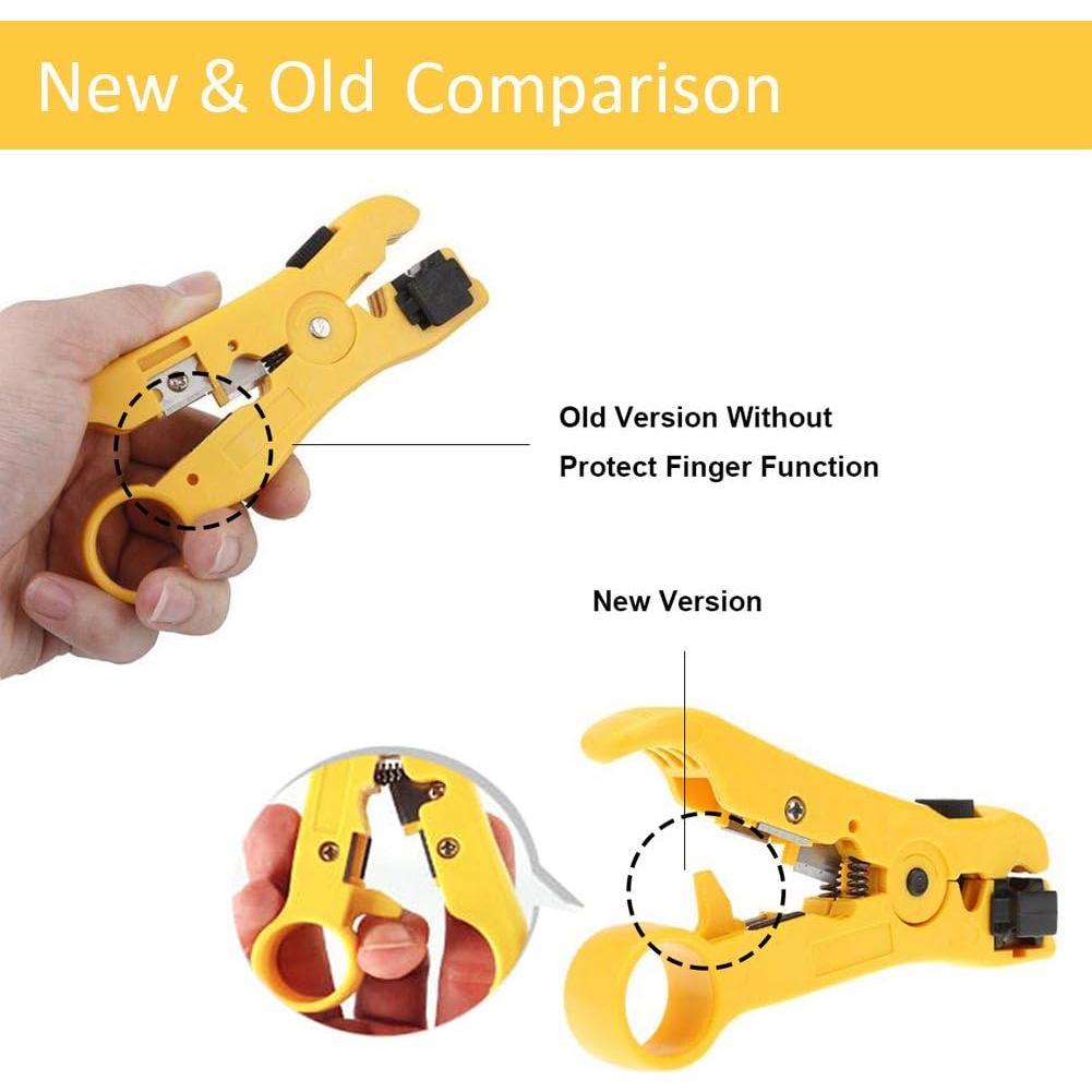 Cortador Desriptor Multifuncional WESTONETEK para Cables UTP y Coaxial