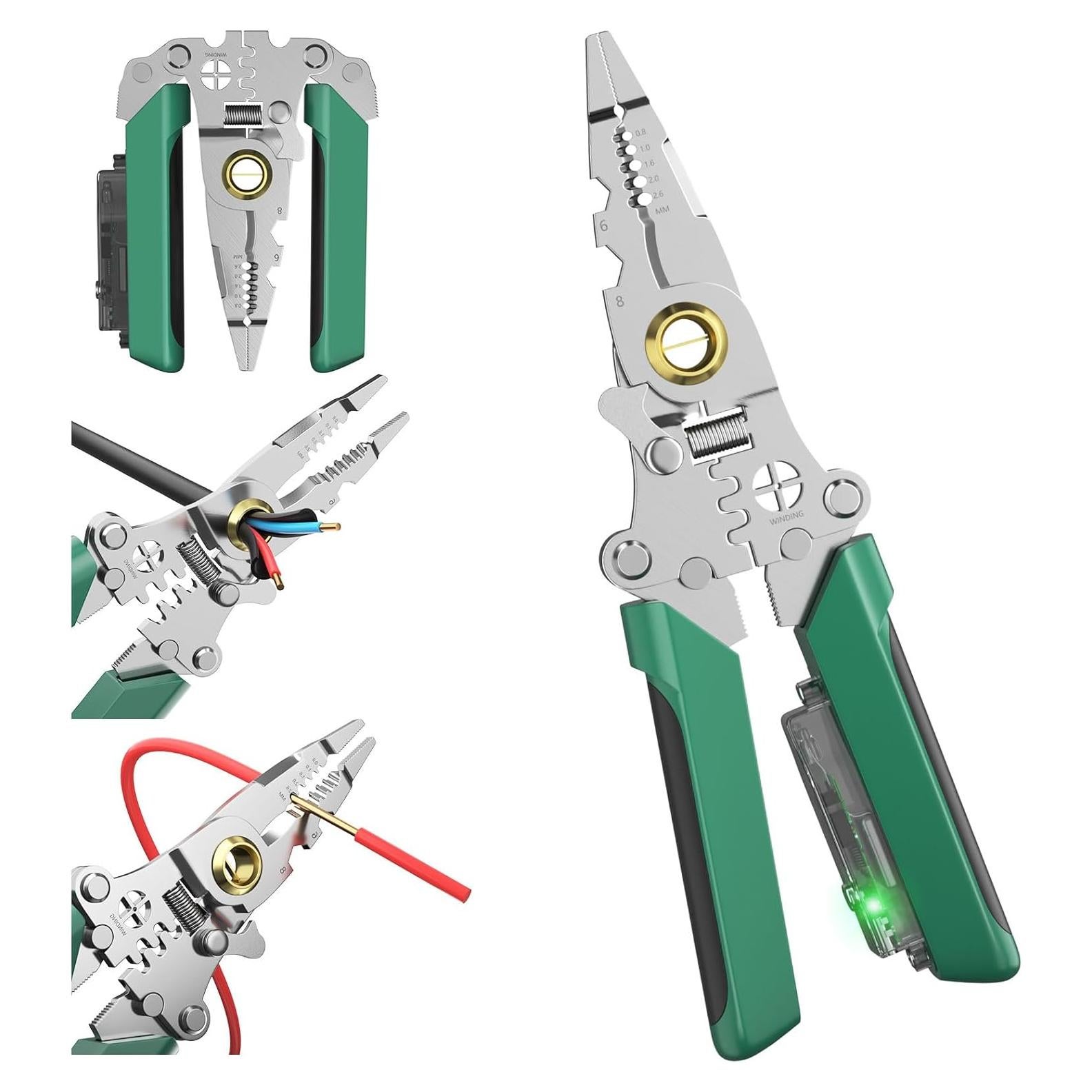 Destripador de Cables 8 en 1 Polsmtx - Alicates de Electricista