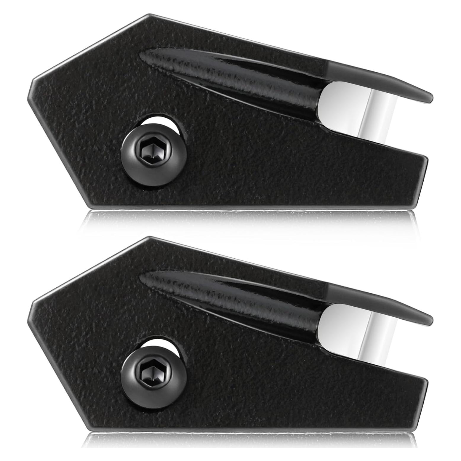 Cortadores en V Enhon 2 Pack Acero Inoxidable Negro