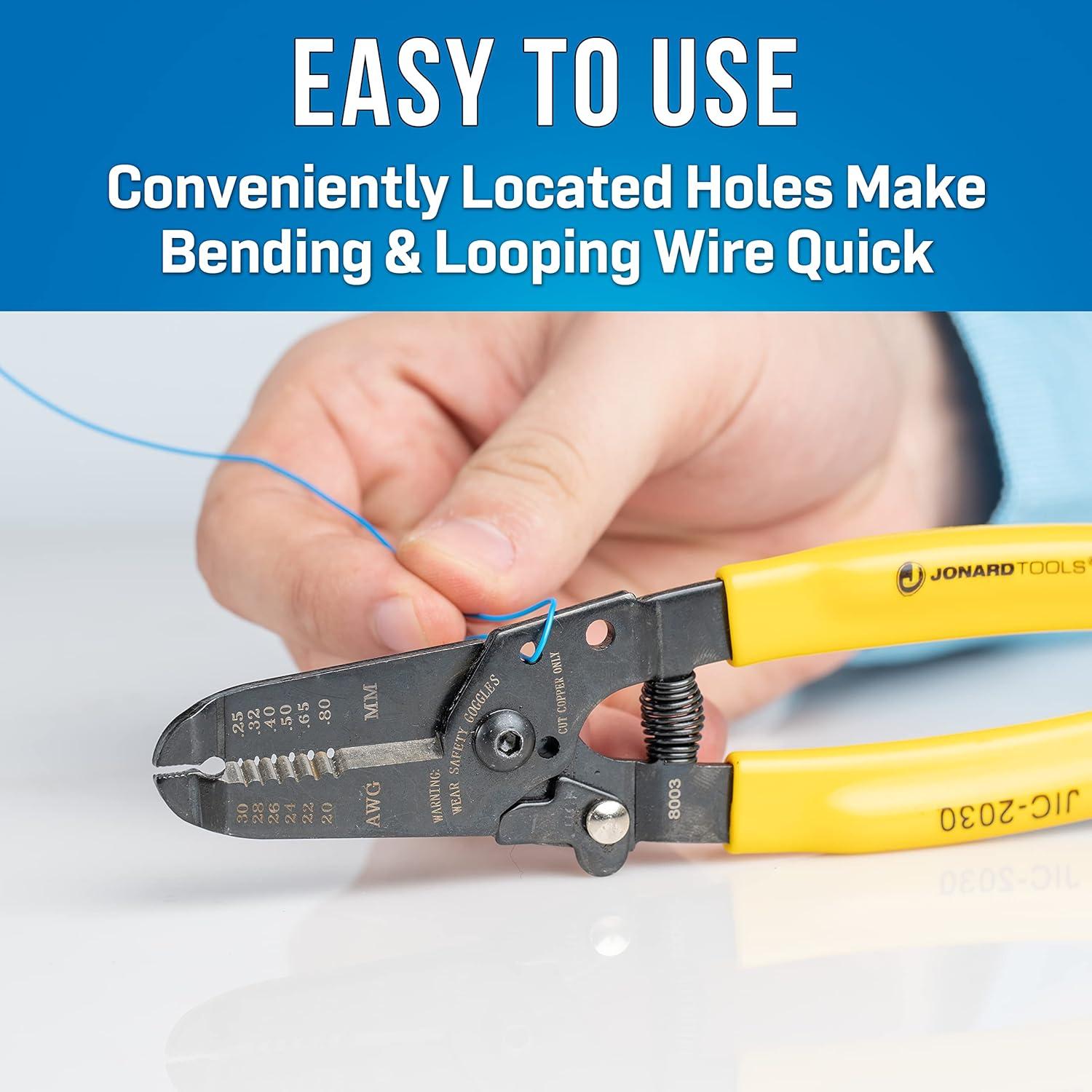 Pelacables y Cortador Jonard Tools JIC-2030 20-30 AWG